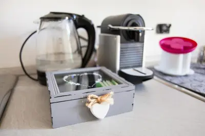Set per la preparazione di tè e caffè presso Affittacamere San Jacopino