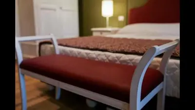 Letto o letti in una camera di Agriturismo Casanova di Nardini