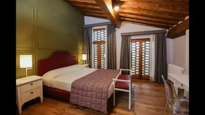 Letto o letti in una camera di Agriturismo Casanova di Nardini