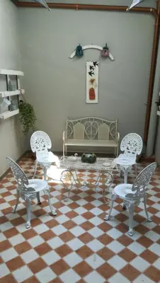 Area soggiorno di Guest House Domo Florenzia