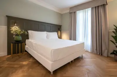 Letto o letti in una camera di Il Malaspina - Place of Charme