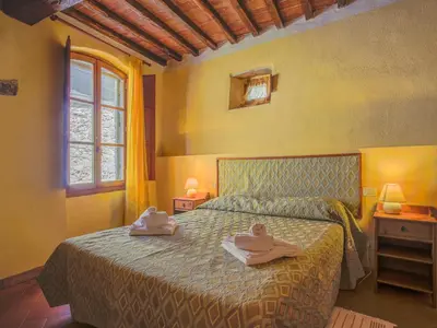 Letto o letti in una camera di Apartment Gli Orci by Interhome