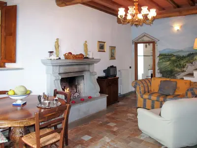 Area soggiorno di Holiday Home Chiesa by Interhome