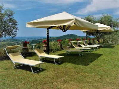 Paesaggio naturale nelle vicinanze della casa vacanze