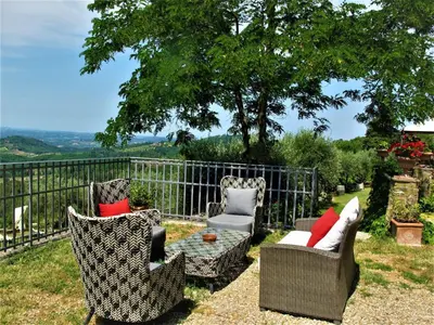 Paesaggio naturale nelle vicinanze della casa vacanze