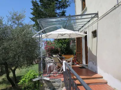 Balcone o terrazza di Apartment Rustico by Interhome