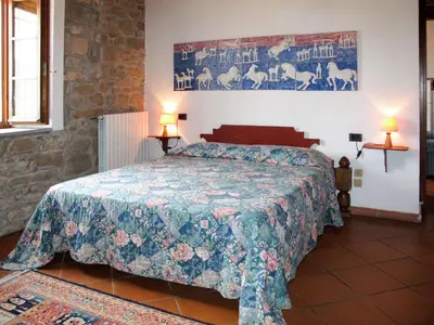 Letto o letti in una camera di Apartment Rustico by Interhome