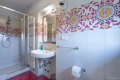 Bagno di Villa Ape Rosa Relais