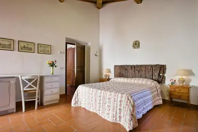 Letto o letti in una camera di I Greppi di Silli