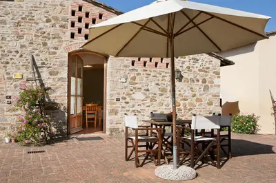 Patio o area all'aperto di I Greppi di Silli