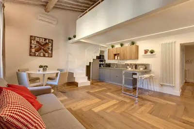 Cucina o angolo cottura di Mattonaia Apartment by Mamo Florence