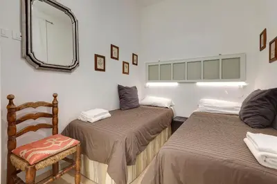 Letto o letti in una camera di Faenza Apartment