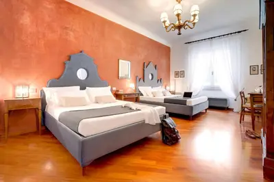 Letto o letti in una camera di FuordArno Bed & Breakfast