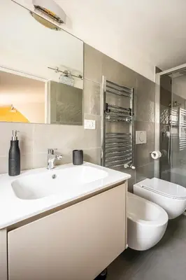 Bagno di Penthouse Le Terrazze Duomo view