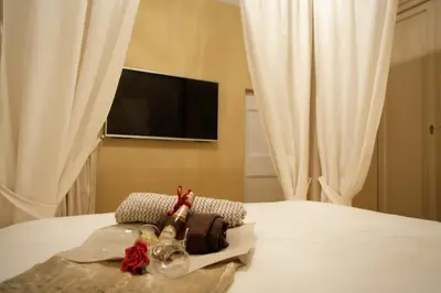 Letto o letti in una camera di Amazing Florence Apartment