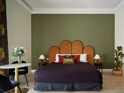 Letto o letti in una camera di B&B La Residenza Dell'Orafo