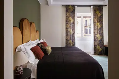 Letto o letti in una camera di B&B La Residenza Dell'Orafo