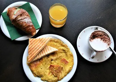Cibo presso il bed & breakfast o nelle vicinanze