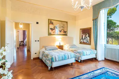 Letto o letti in una camera di Relais Villa Al Vento