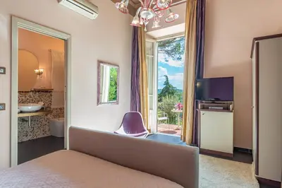 TV o dispositivi per l'intrattenimento presso Relais Villa Al Vento