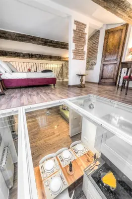 Area soggiorno di Signoria Elegant Apartment by Mmega