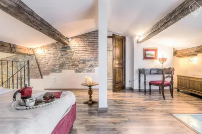 Area soggiorno di Signoria Elegant Apartment by Mmega
