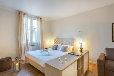 Letto o letti in una camera di Apartments Florence - MaggioTerrace