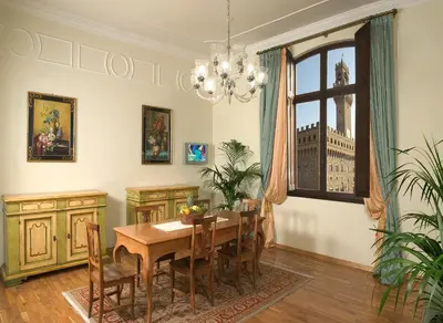 Area soggiorno di Donatello Penthouse