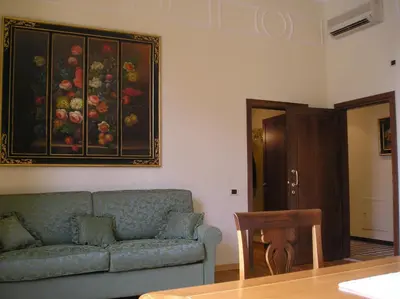 Area soggiorno di Donatello Penthouse