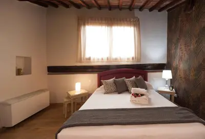 Letto o letti in una camera di La Porta del Paradiso