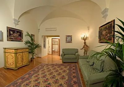Area soggiorno di Michelangiolo Penthouse