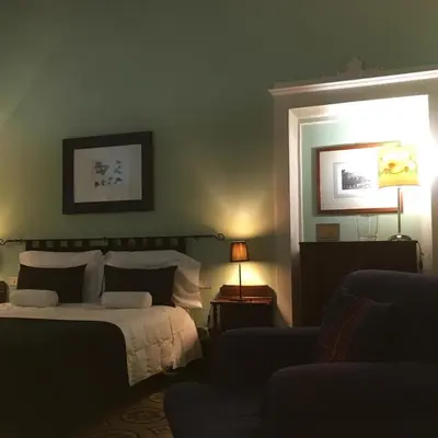 Letto o letti in una camera di Alberghino B&B