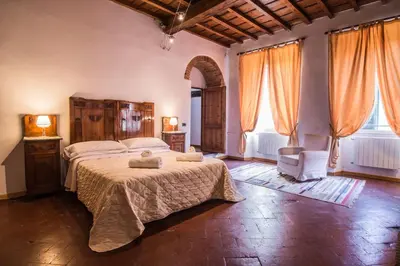 Letto o letti in una camera di Great Apts Few Steps to The Duomo