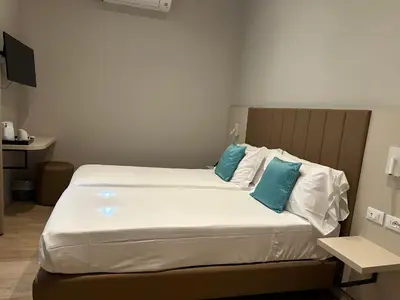 Letto o letti in una camera di Hotel Giappone