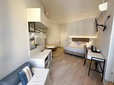 Letto o letti in una camera di Hotel Giappone