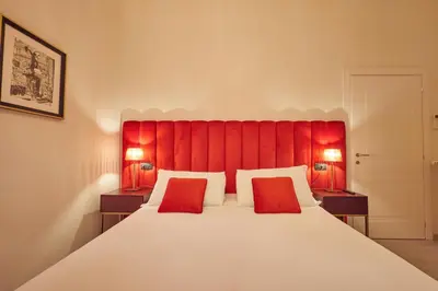 Letto o letti in una camera di Residenza Maglioni al Battistero