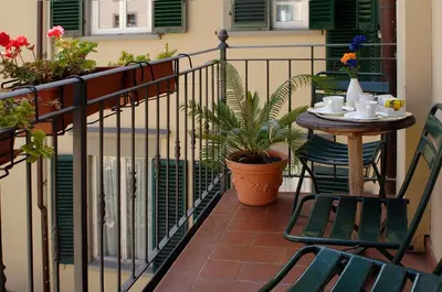 Balcone o terrazza di Relais Dante e Beatrice