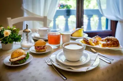 Cibo presso il bed & breakfast o nelle vicinanze