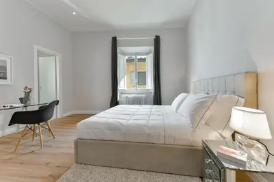 Letto o letti in una camera di Apartments Florence - Santa Croce Deluxe