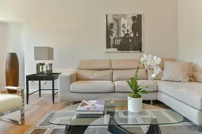 Area soggiorno di Apartments Florence - Santa Croce Deluxe