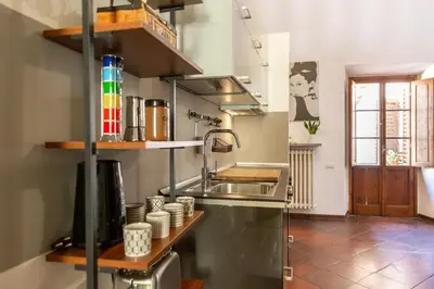 Cucina o angolo cottura di A Casa Signoria, in the city heart