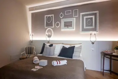 Area soggiorno di Elegant Location in Florence - 2 FREE PARKING!