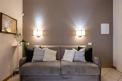 Area soggiorno di Elegant Location in Florence - 2 FREE PARKING!