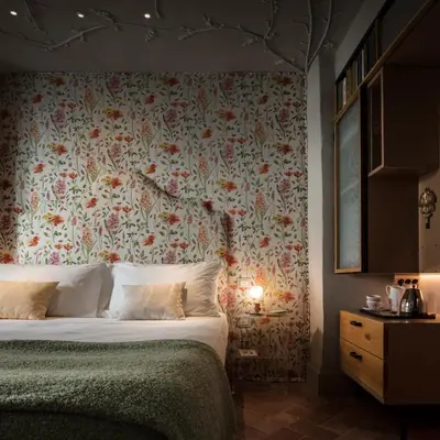 Letto o letti in una camera di Ottantotto Firenze
