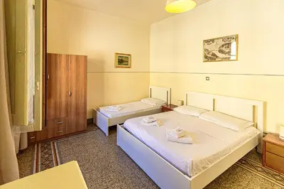 Letto o letti in una camera di Soggiorno Primavera