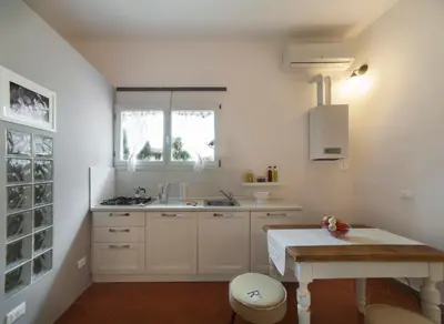 Cucina o angolo cottura di Central Pitti Studio Flat