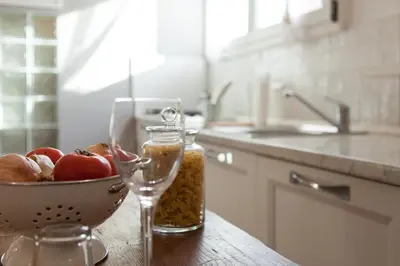 Cucina o angolo cottura di Central Pitti Studio Flat