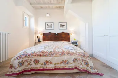 Letto o letti in una camera di Charming loft near Ponte Vecchio