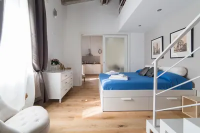 Letto o letti in una camera di Central Station Lovely apartment