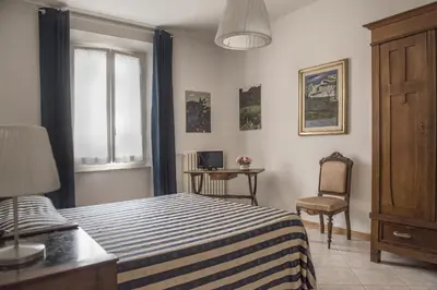 Letto o letti in una camera di Casa Sveva